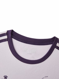 Футболка KELME Crew Neck Short-Sleeved T-Shirt Light Purple