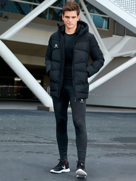 Пуховик KELME Adult Short Jacket Black