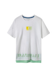 Футболка KELME Round Neck Short T White
