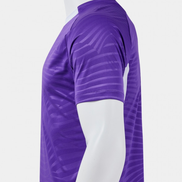 ФУТБОЛКА С КОРОТКИМ РУКАВОМ KICK PRO ФИОЛЕТОВЫЙ БЕЛЫЙ