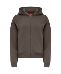 Худи на молнии JOGEL 360 Soft Zip Hoodie W Relaxed Fit, коричневый