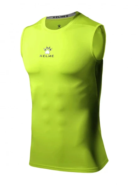 Термобелье (верх) KELME Pro Tights Sleeveless (Citric/Yellow)
