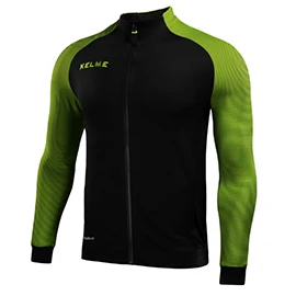 Олимпийка KELME Training Jacket (Black/Green)
