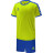 Детская футбольная форма KELME Short Sleeve Football Set Kids (Light Green/Blue)