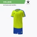 Детская футбольная форма KELME Short Sleeve Football Set Kids (Light Green/Blue)