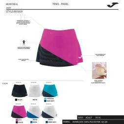 Теннисная юбка JOMA MONTREAL  