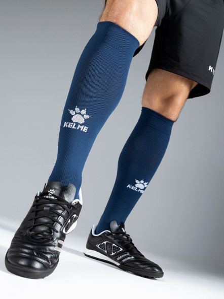 Гетры KELME Elastic Mid-Calf Football Sock Dark Blue