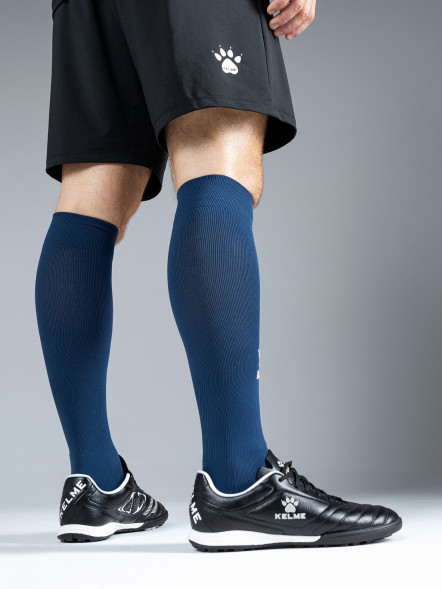Гетры KELME Elastic Mid-Calf Football Sock Dark Blue