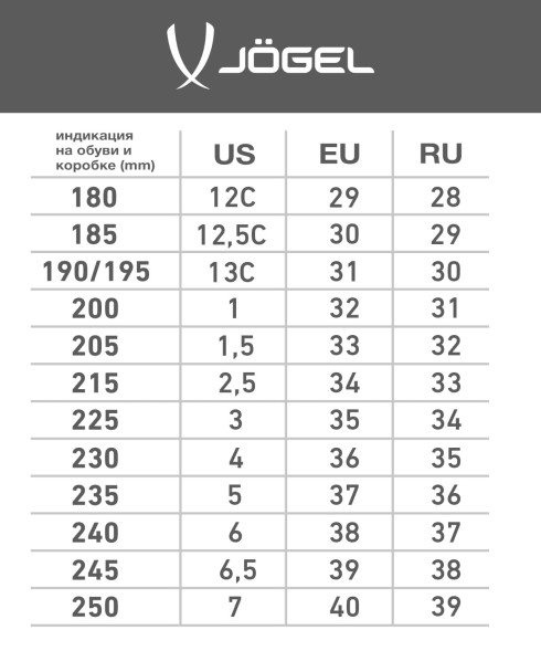 Бутсы зальные JOGEL Evofly IN Talant Black/blue