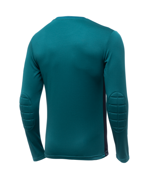 Футболка вратарская JOGEL CAMP GK Padded LS, зеленый/черный/белый