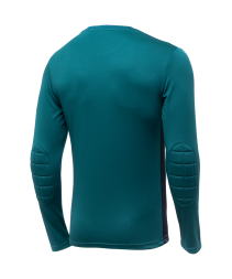 Футболка вратарская JOGEL CAMP GK Padded LS, зеленый/черный/белый