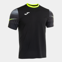 CAMISETA MANGA CORTA ELITE XI NEGRO AMARILLO FLUOR