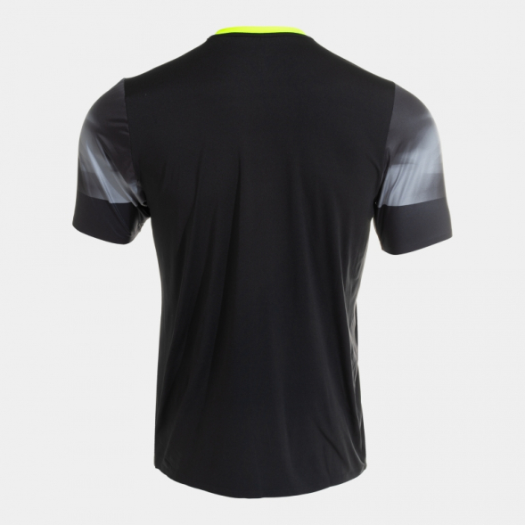 CAMISETA MANGA CORTA ELITE XI NEGRO AMARILLO FLUOR