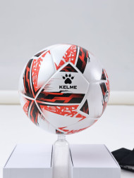 Футбольный мяч KELME Heat Bonded Football (White/Red)
