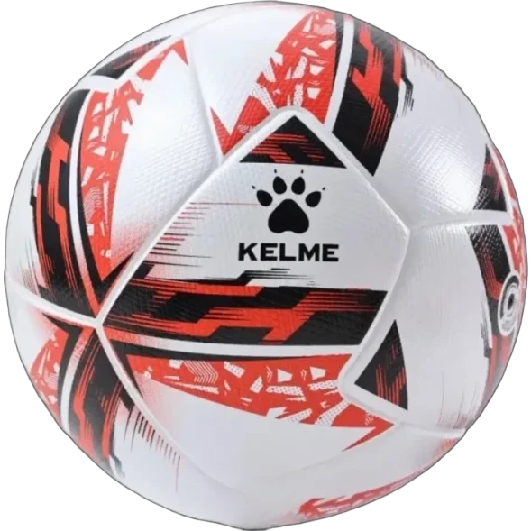 Футбольный мяч KELME Heat Bonded Football (White/Red)