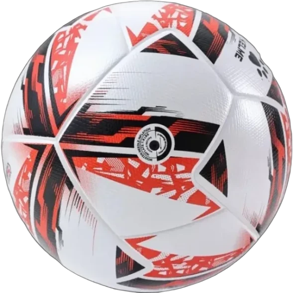 Футбольный мяч KELME Heat Bonded Football (White/Red)