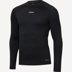 Джемпер компрессионный утепленный JOGEL CAMP PerFormDRY Baselayer Top Warm, черный