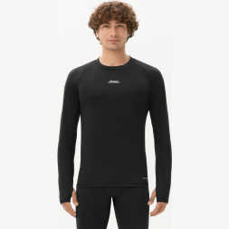Джемпер компрессионный утепленный JOGEL CAMP PerFormDRY Baselayer Top Warm, черный