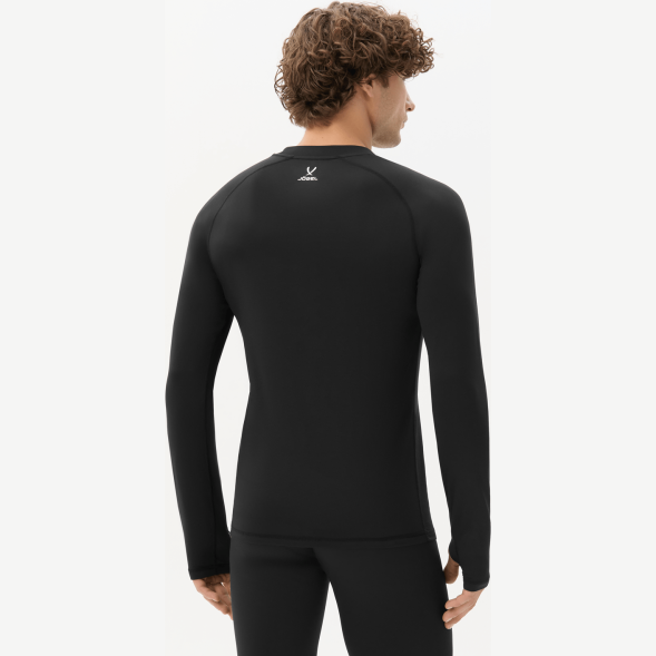 Джемпер компрессионный утепленный JOGEL CAMP PerFormDRY Baselayer Top Warm, черный