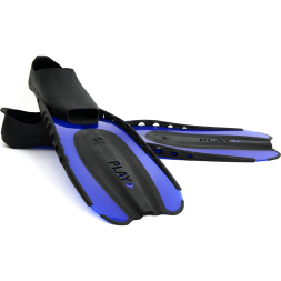 Ласты для плавания SALVAS Play Fin BA12836BBSTS, размер 36-37, синие