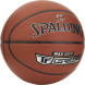 Мяч баск  SPALDING TF Max Grip  76873Z, р 7, композит  кожа (ПУ), коричнево-черный