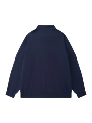 Свитшот KELME Half-placket Sweatshirt Blue