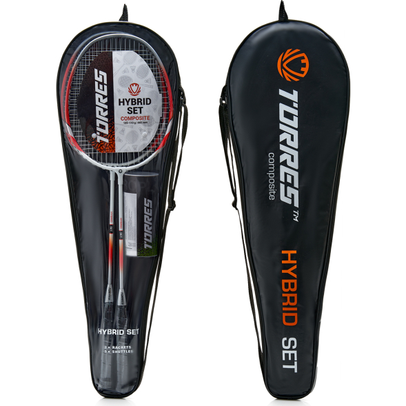Набор для бадминтона TORRES Hybrid Set BD23505 2 ракетки и 3 волана
