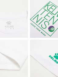 Детская футболка KELME Short Sleeve T-Shirt Kid White