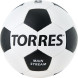 Мяч футб  TORRES Main Stream, F30185, р 5, 32 пан  ПУ, 4 под  слоя, руч  сшивка, бело-черный