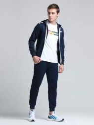 Олимпийка KELME Men's Hooded Knitted Jacket Suit Dark Blue