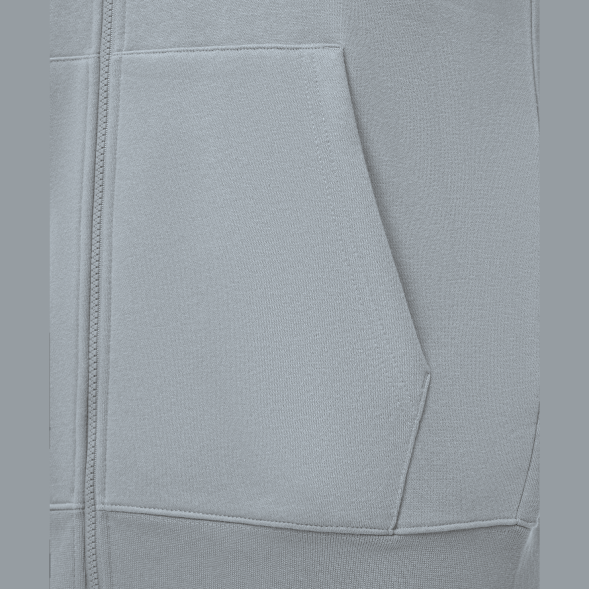 Худи JOGEL ESSENTIAL Fleece Zip Hoodie, серый