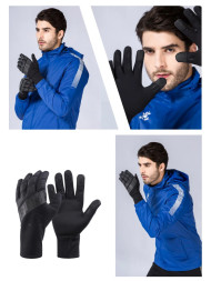 Перчатки KELME Cold Protection Gloves Black