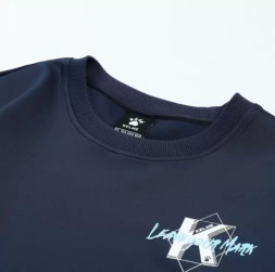 Свитшот KELME Knit Crew Neck Sweater Dark Blue