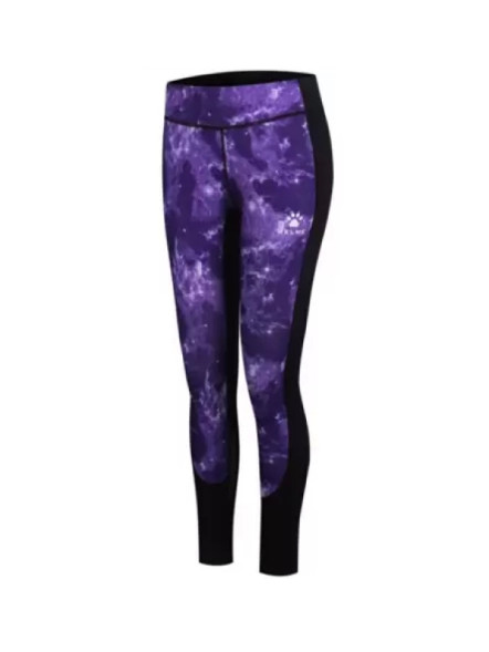 Леггинсы KELME Women's Star Fitness Pants (Light Purple/Black)
