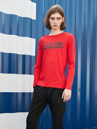 Лонгслив KELME Men's Long Sleeve T-Shirt Red