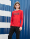 Лонгслив KELME Men's Long Sleeve T-Shirt Red
