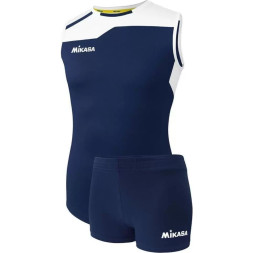 Форма волейб. жен. MIKASA MT377-02-2XL, р. 2XL, 90% полиэстер, 10% эластан, красно-желтый