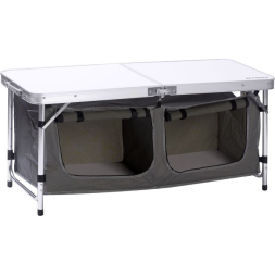 Стол туристический, AFT-500, с 2 отделениям для посуды