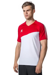 Футболка KELME Short Sleeve Football Shirt (White/Red)
