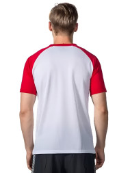 Футболка KELME Short Sleeve Football Shirt (White/Red)