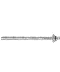 Гриф для штанги STARFIT BB-103 прямой, d=25 мм, металлический, с металлическими замками, 180 см