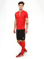 Футбольная форма KELME S/S Football Set (Red/Black)