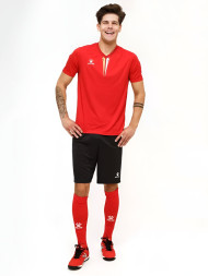 Футбольная форма KELME S/S Football Set (Red/Black)