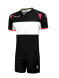 Футбольная форма KELME Short Sleeve Football Uniform (Black/White)