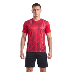 Форма футб. игровая TORRES Slim Pro, F-1044-042-L, р.L, полиэстер, сублимация, красно-черный