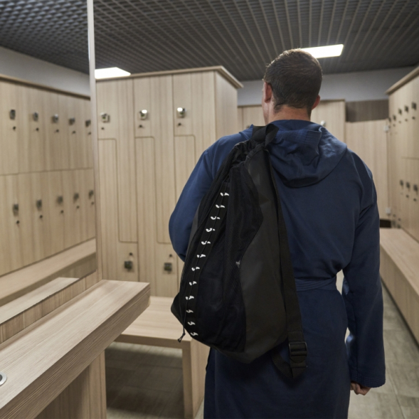 Ассортимент | Халат ACCESORIO DUCHA Темно синий