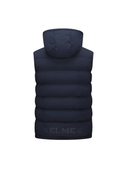 Жилет KELME Hooded Cotton Vest Dark Blue