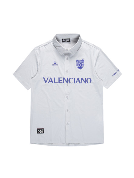 Рубашка KELME Woven Short-Sleeved Shirt Grey