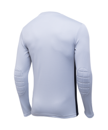 Футболка вратарская JOGEL CAMP GK Padded LS, серый/черный/белый