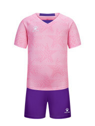 Детская футбольная форма KELME Football Uniform Set Pink